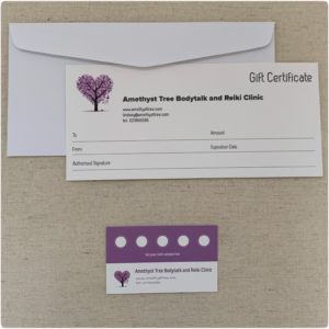 Gift vouchers and loyalty cards